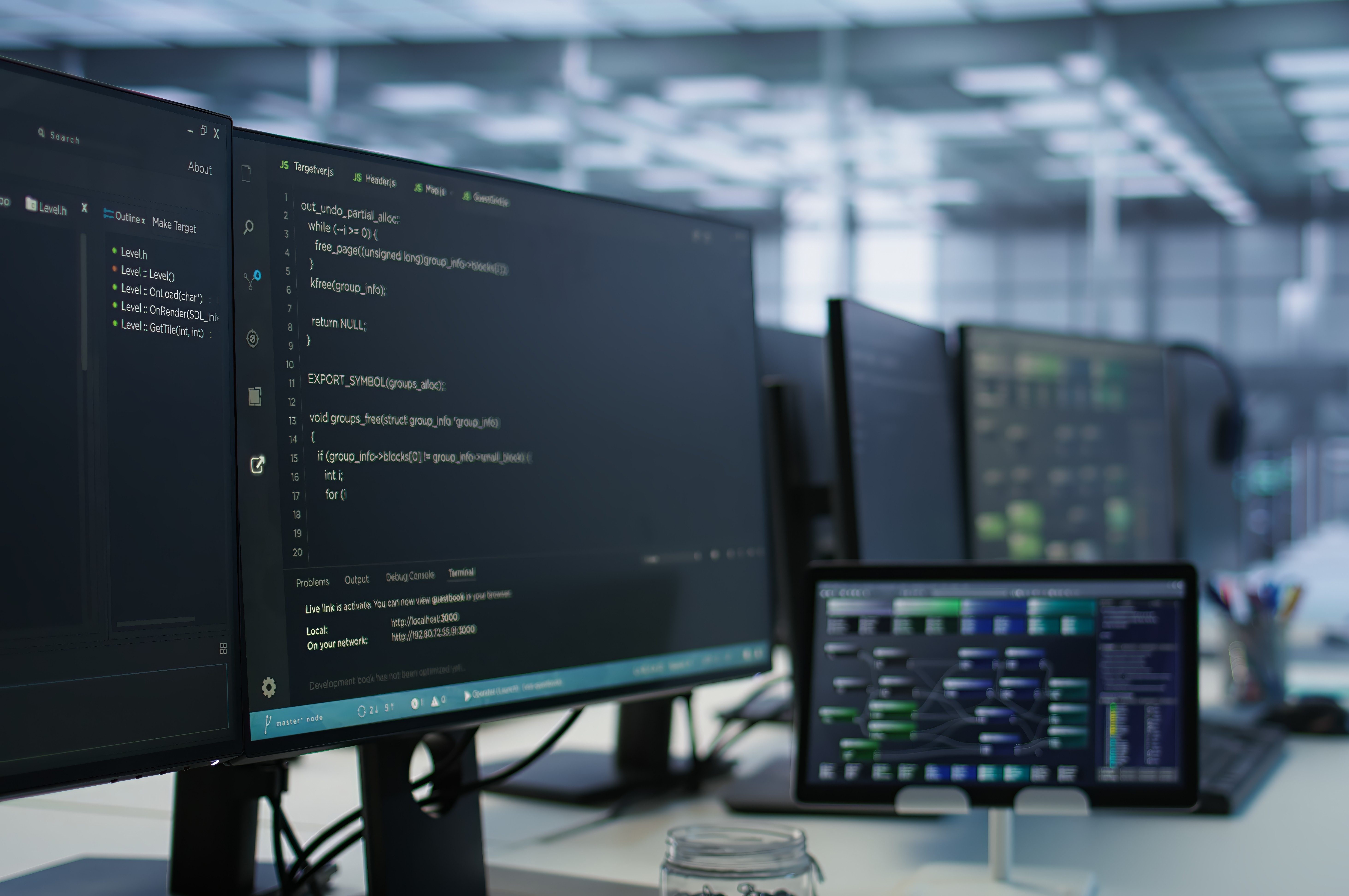 Implementación de los servicios